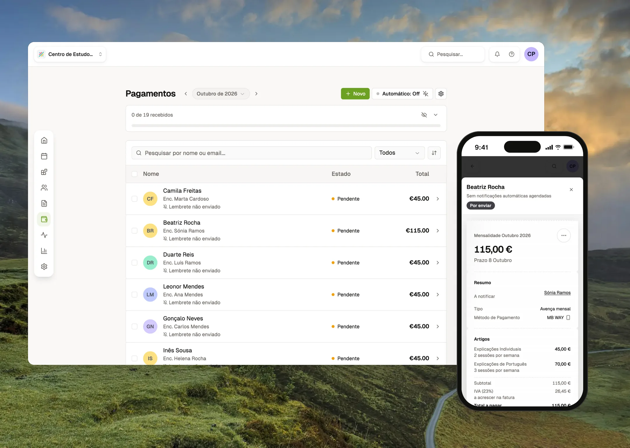 Ensinova offers catalogue, Multibanco payment reference and certified invoices