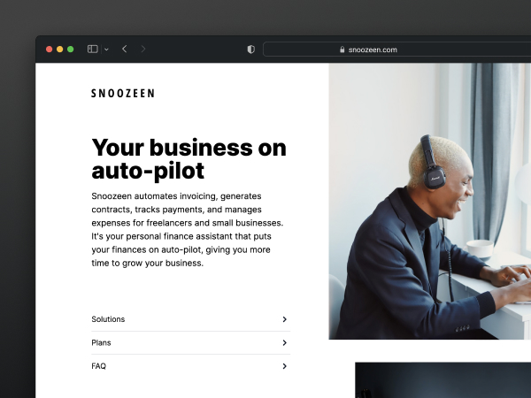 Snoozeen - Business administration platform